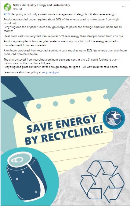 DPW: Save Energy By Recycling